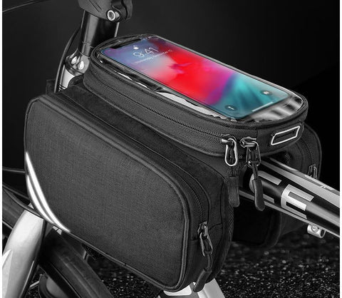 LANKELEISI Double-Sided Bicycle Bag For Durable Travel